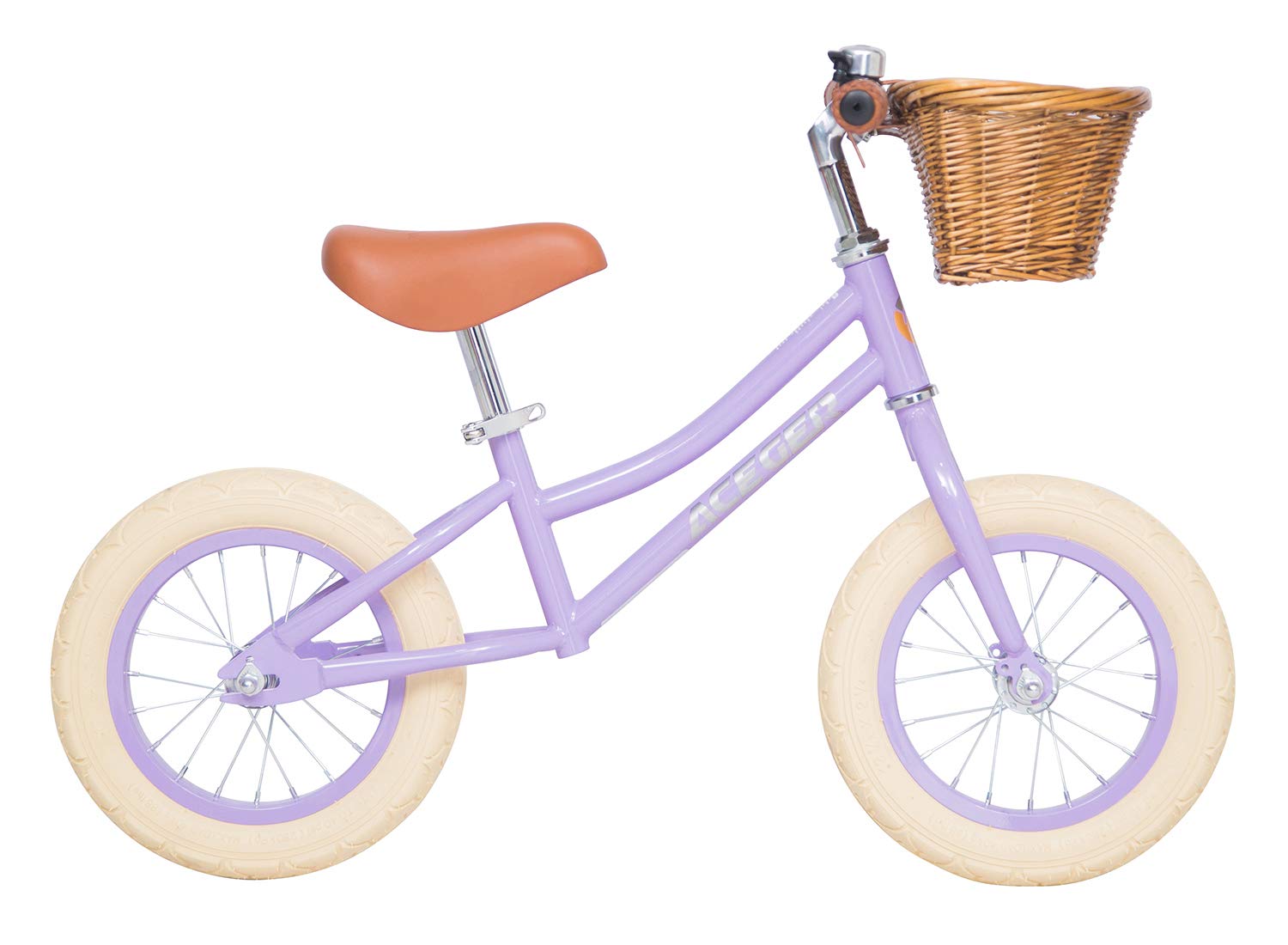 ACEGER Kids Balance Bike with Basket - Toddler Training Bike for Ages 2-5 Years | First Bike for Boys & Girls | Perfect for Backyard Riding & Learning to Balance