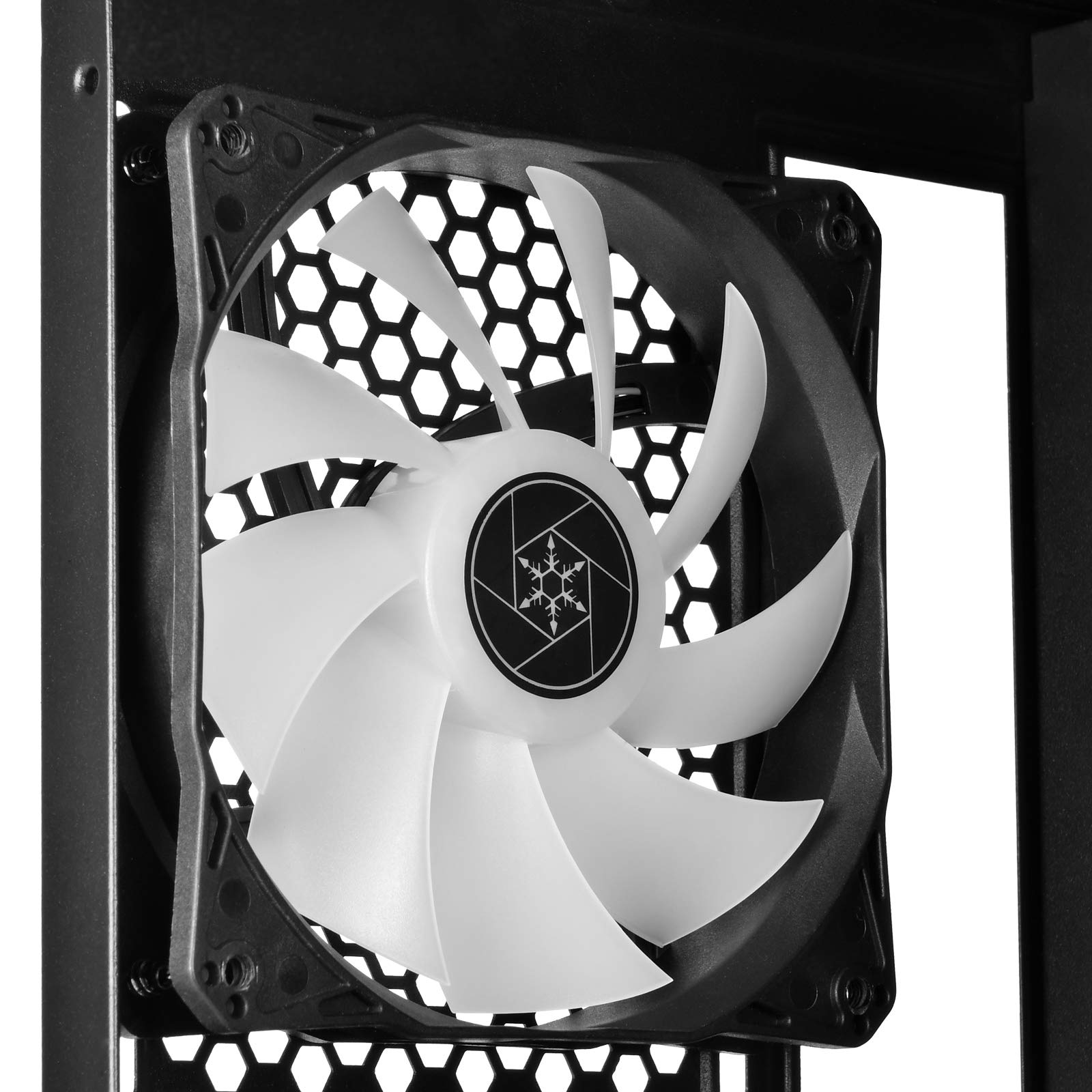 SilverStone FARA H1M PRO Black Micro-ATX PC Case with Tempered Glass Side Panel & 3 ARGB Fans - Compact Gaming Tower for High-Airflow Builds, Perfect for Esports and Streaming Setups