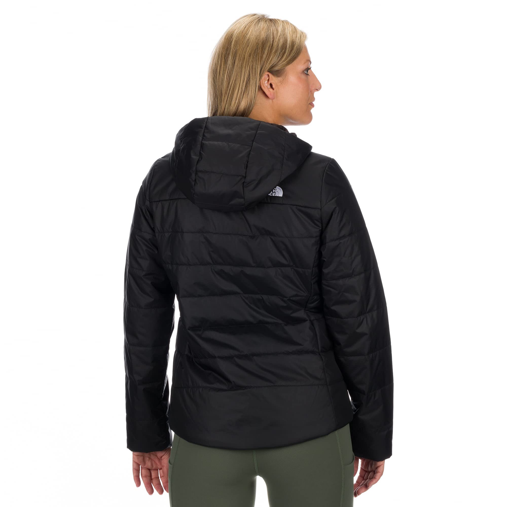 THE NORTH FACE Women's Flare Insulated Hoodie Jacket - Waterproof Winter Coat with Fleece Lining for Hiking, Skiing & Outdoor Activities