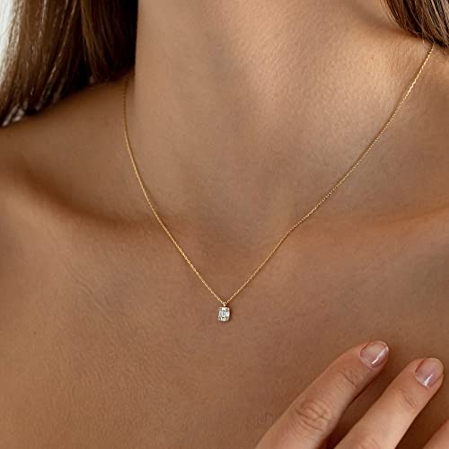 cz pendant gold