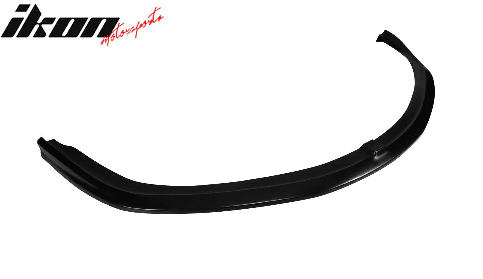 2007-2008 Acura TL Type S CS Style Front Bumper Lip - Unpainted Black PU Material | Perfect for Car Upgrades & Street Racing Enhancement