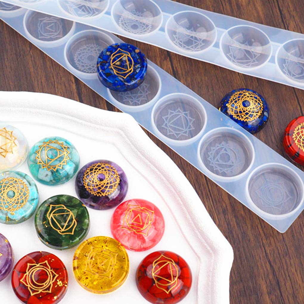 FineInno Merkaba Resin Molds - Sacred Geometry Silicone Pendant Molds for Epoxy Jewelry Making, Chakra Crystal Necklace & Gemstone Crafts - Perfect for DIY Spiritual Jewelry, Meditation Accessories and Handmade Gift Creations