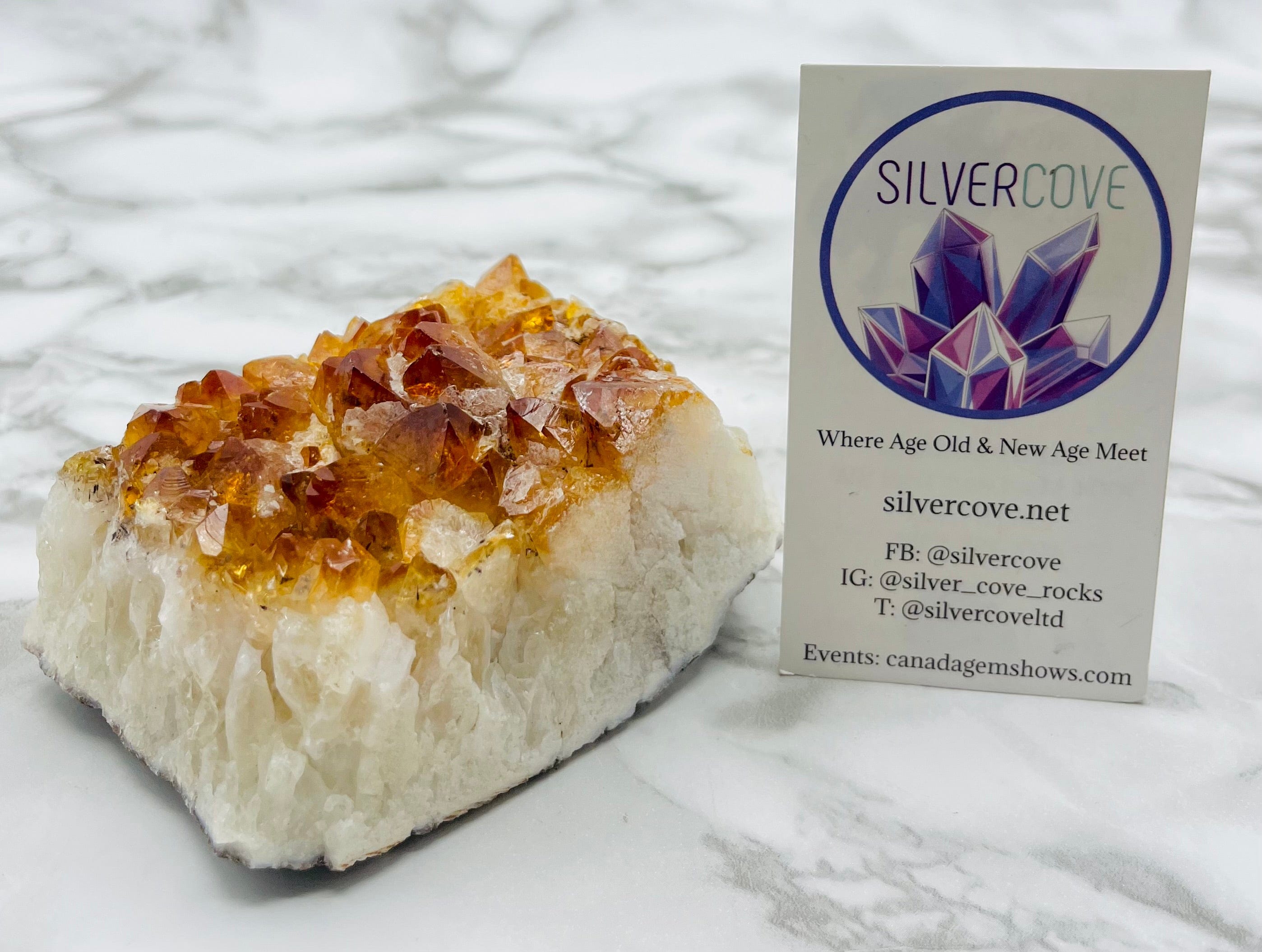 Natural Citrine Crystal Cluster - 53g Raw Citrine Stone for Healing, Meditation & Energy Work | Perfect for Home Decor, Reiki, and Spiritual Practices