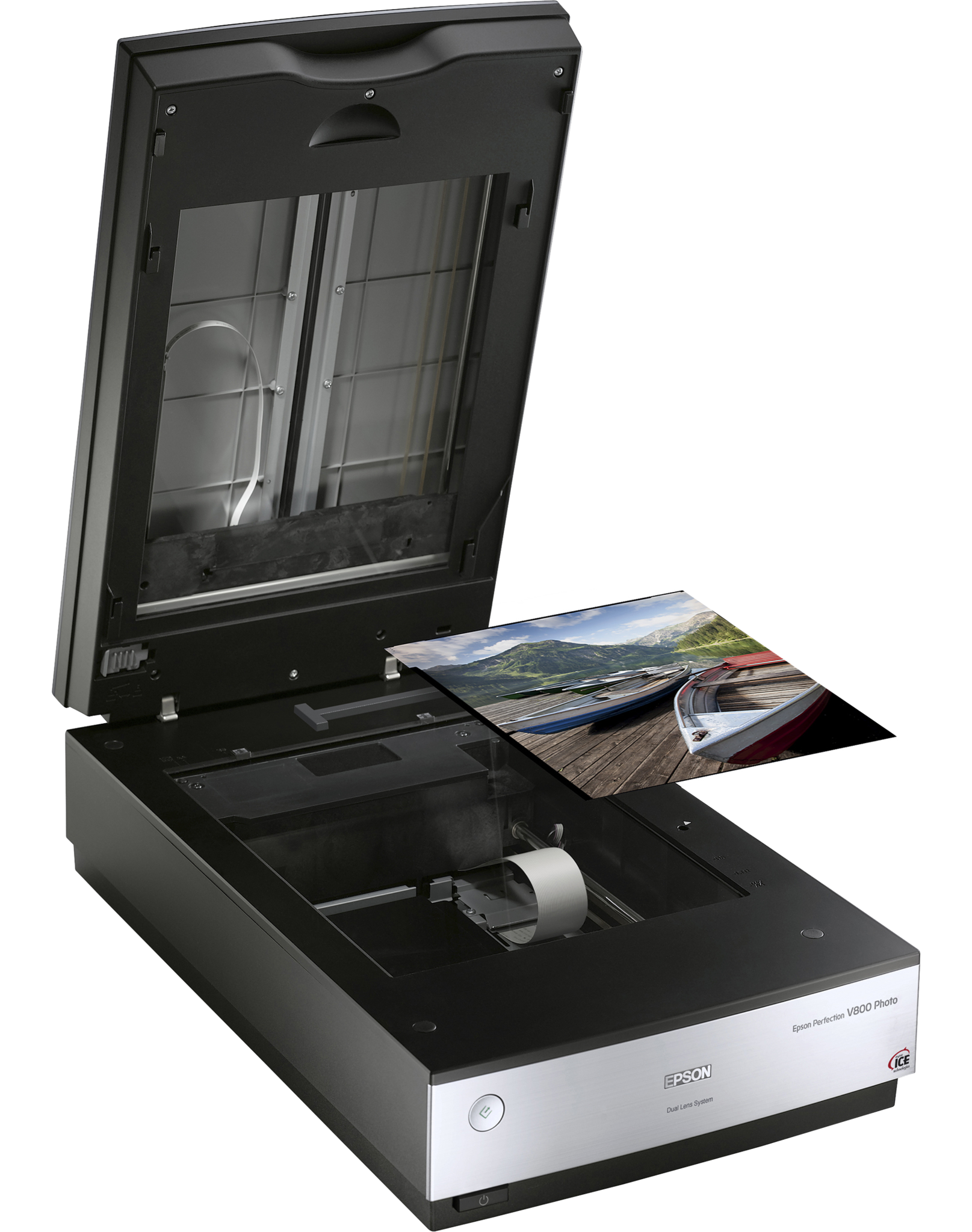 Epson Perfection V800 High-Resolution Photo & Film Scanner for Professional Photography, Document Digitizing & Archiving - Perfect for Home Office, Photography Studios & Historical Preservation Projects