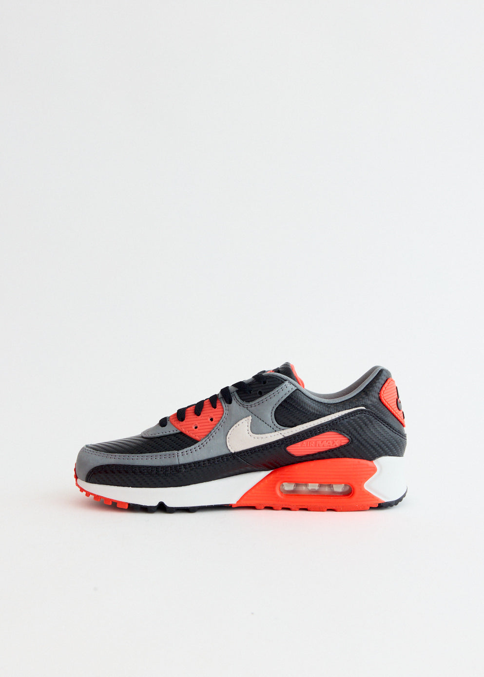Nike Air Max 90 Premium 'Cool Grey Black' Running Shoes - Comfortable Cushioned Sneakers for Men & Women | Perfect for Jogging, Gym Workouts & Casual Wear