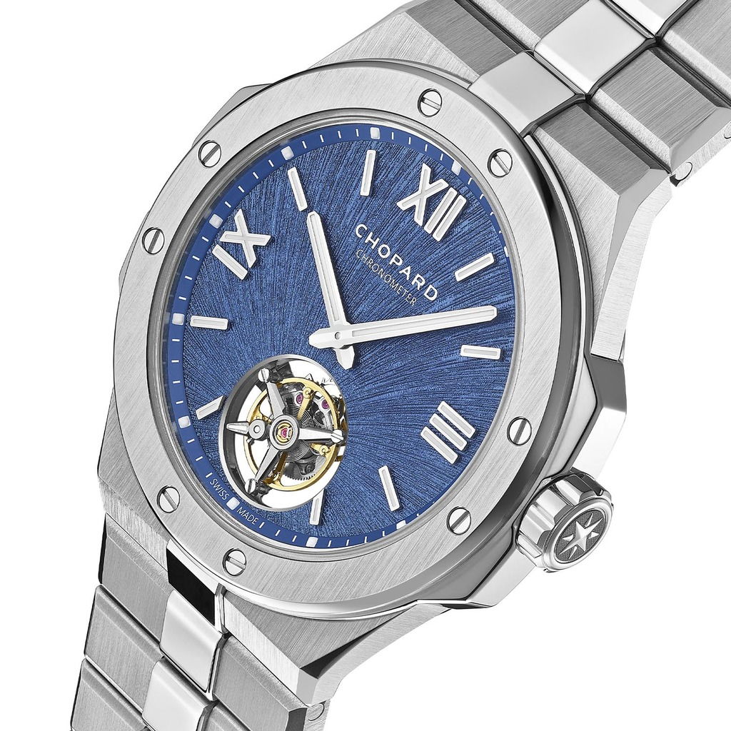Chopard Alpine Eagle Flying Tourbillon Stainless Steel Men's Luxury Watch - Premium Swiss Timepiece for Business, Gala & Outdoor Adventures