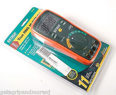 Extech EX430 True RMS Autoranging Digital Multimeter - 11 Functions for Electrical Testing, HVAC, Automotive & Home Use | New!