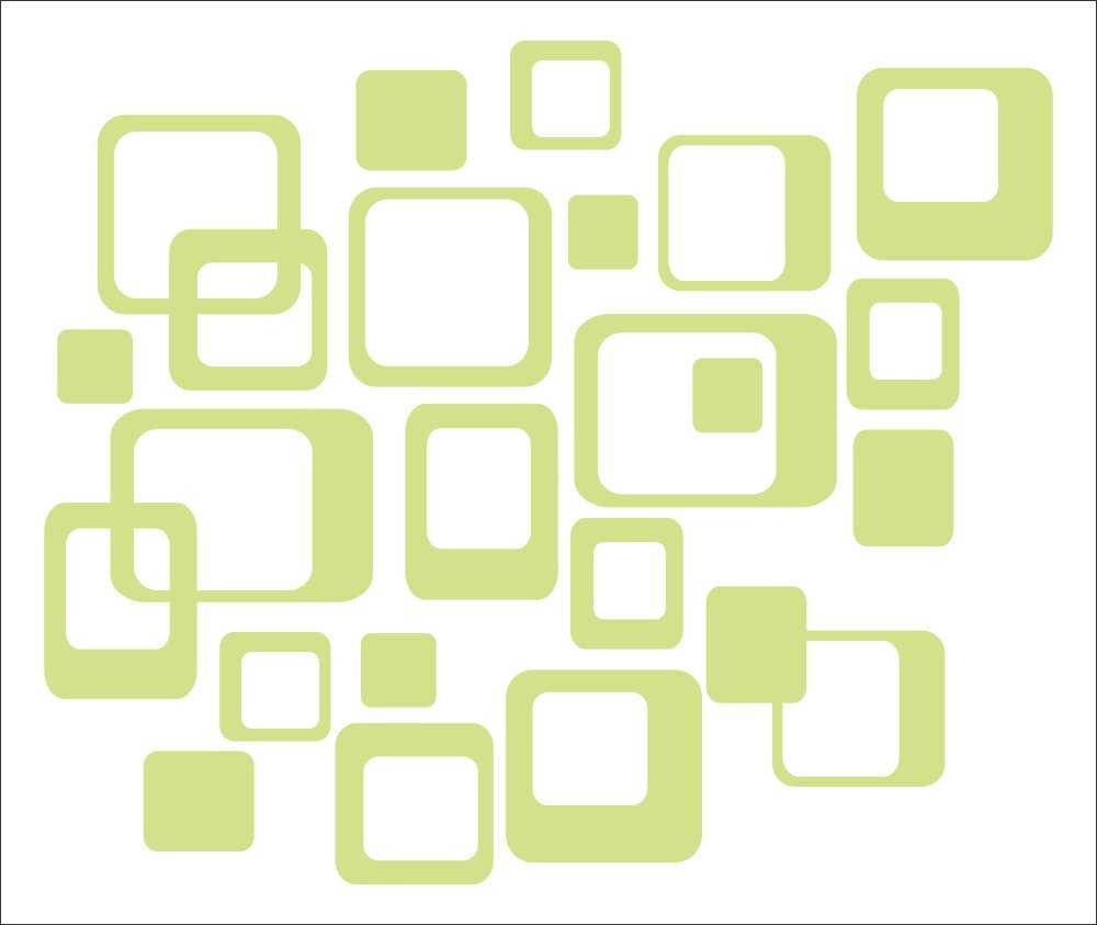 Funky Vinyl Wall Stickers 20-Pack - 6