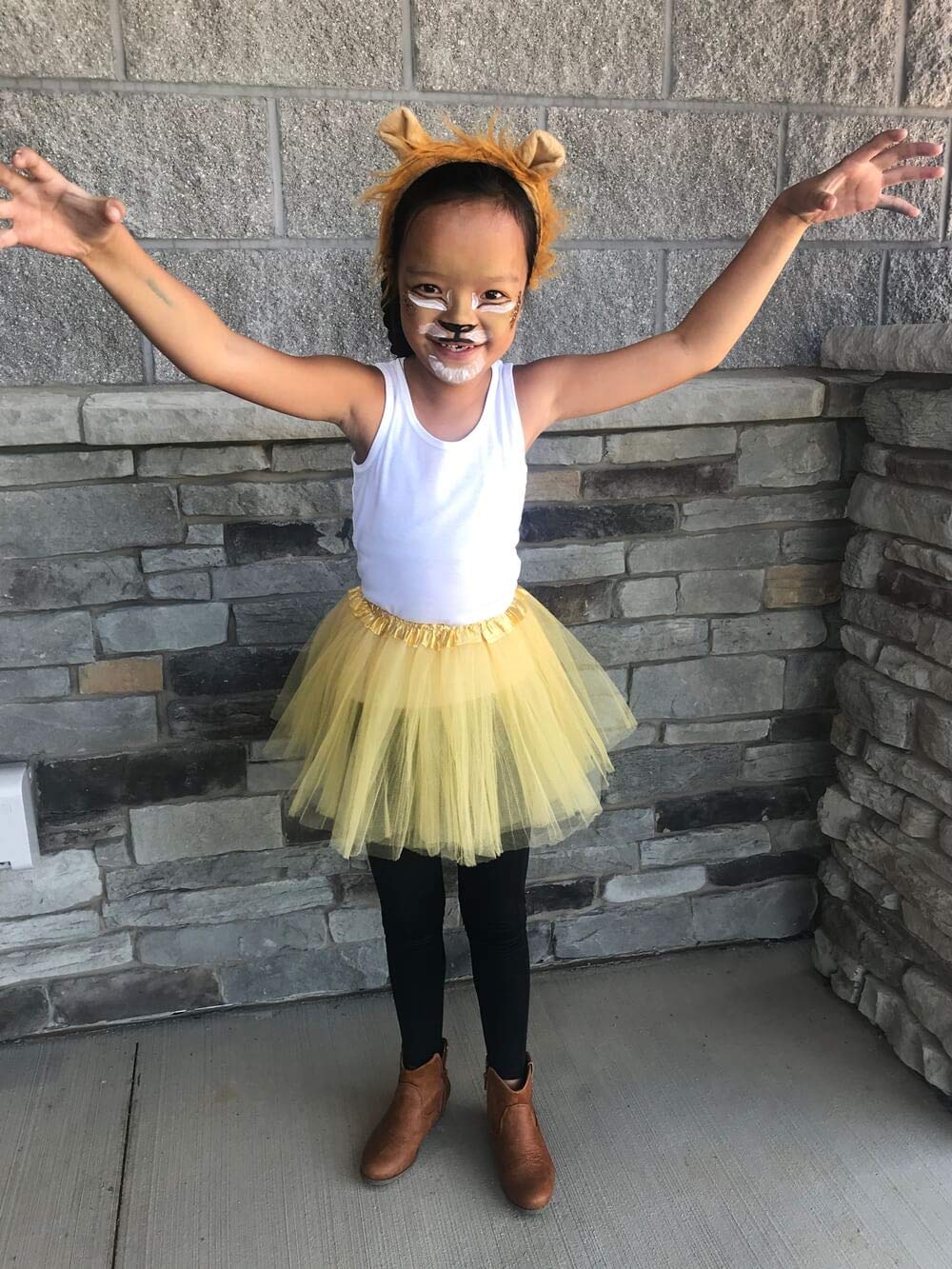 Ballerina Basic Girls Dance Dress - Princess Fairy Costume for Ballet Recital & Tutu Performance | Perfect for Dance Classes, Birthday Parties & Dress-Up Play