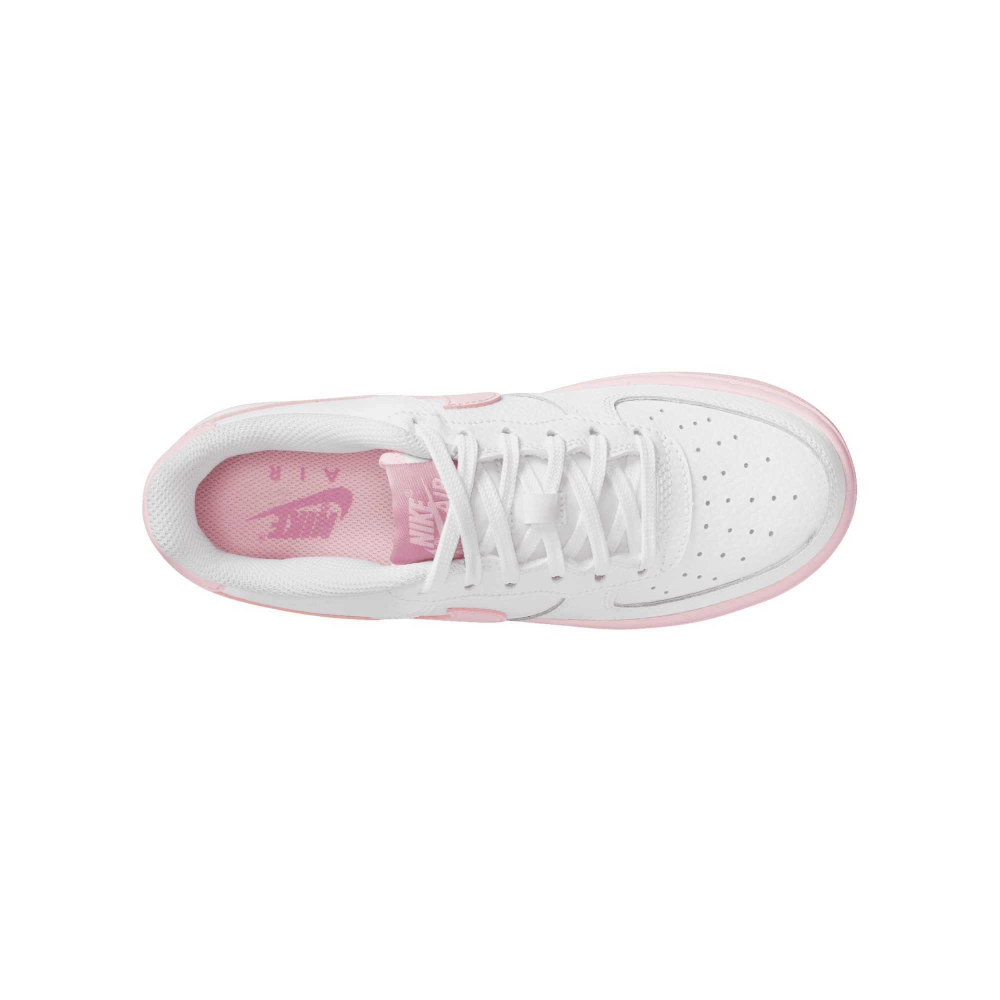 Nike Air Force 1 'Pink Foam' Kids Shoes - Cushioned Sneakers for Boys & Girls - Perfect for School, Play & Everyday Wear