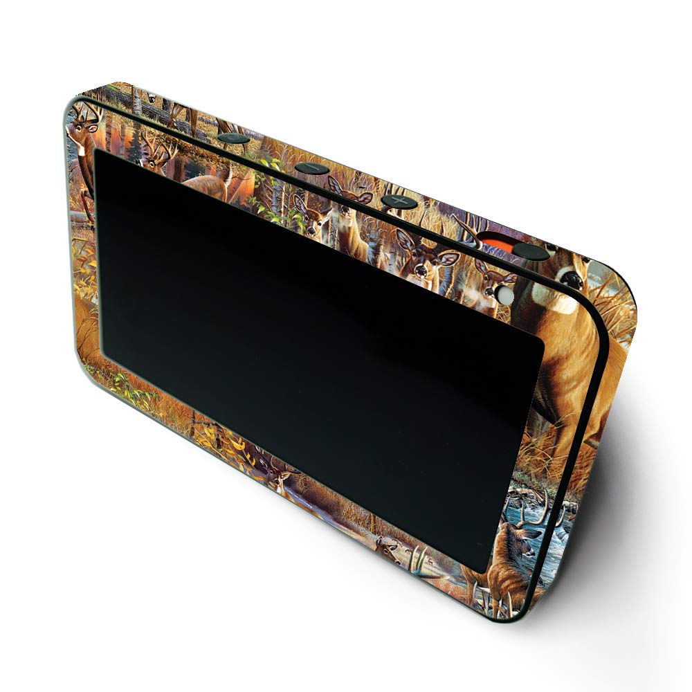MightySkins Protective Vinyl Wrap for Amazon Echo Show 5 (1st & 2nd Generation) - Deer Pattern Design | Easy to Apply & Remove | Made in USA | Perfect for Home Decor, Office & Gift Giving