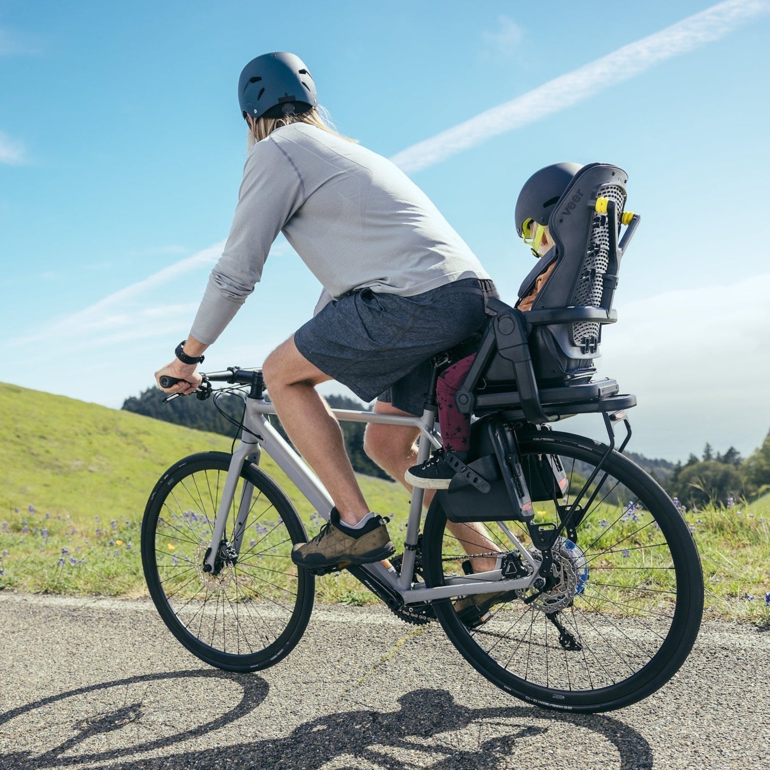 Veer Switchback Seat Luxe - Premium Baby Carrier for Hiking & Outdoor Adventures - Comfortable & Adjustable Infant Carrier for Parents - Perfect for Travel, Walks & Daily Use