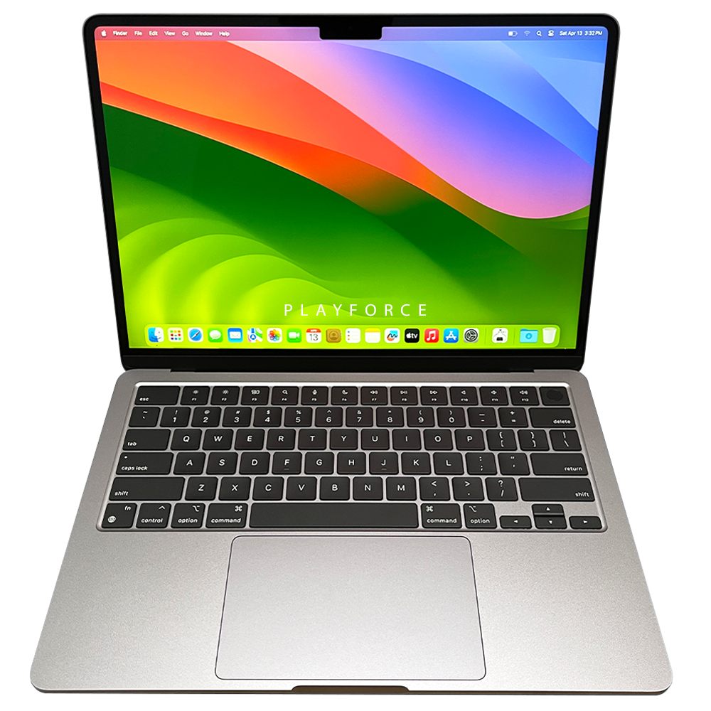 Apple MacBook Air 13-inch Laptop with M2 Chip (8GB RAM, 256GB SSD) - Space Gray | Lightweight & Portable for Work, Travel & Study
