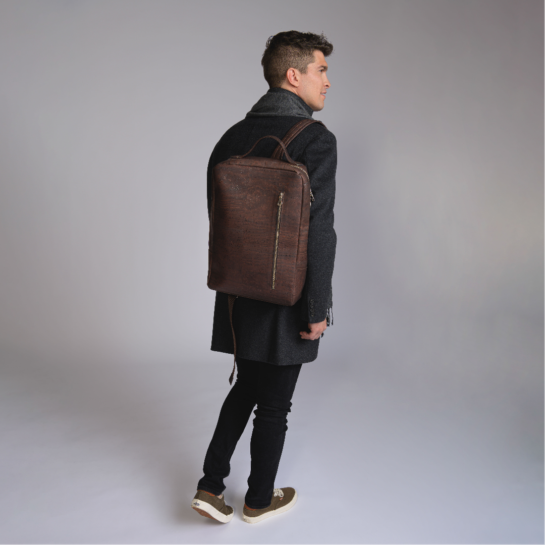 Eco-Friendly Cork Backpack for Women & Men - Lightweight, Durable & Stylish - Perfect for Travel, Work & School