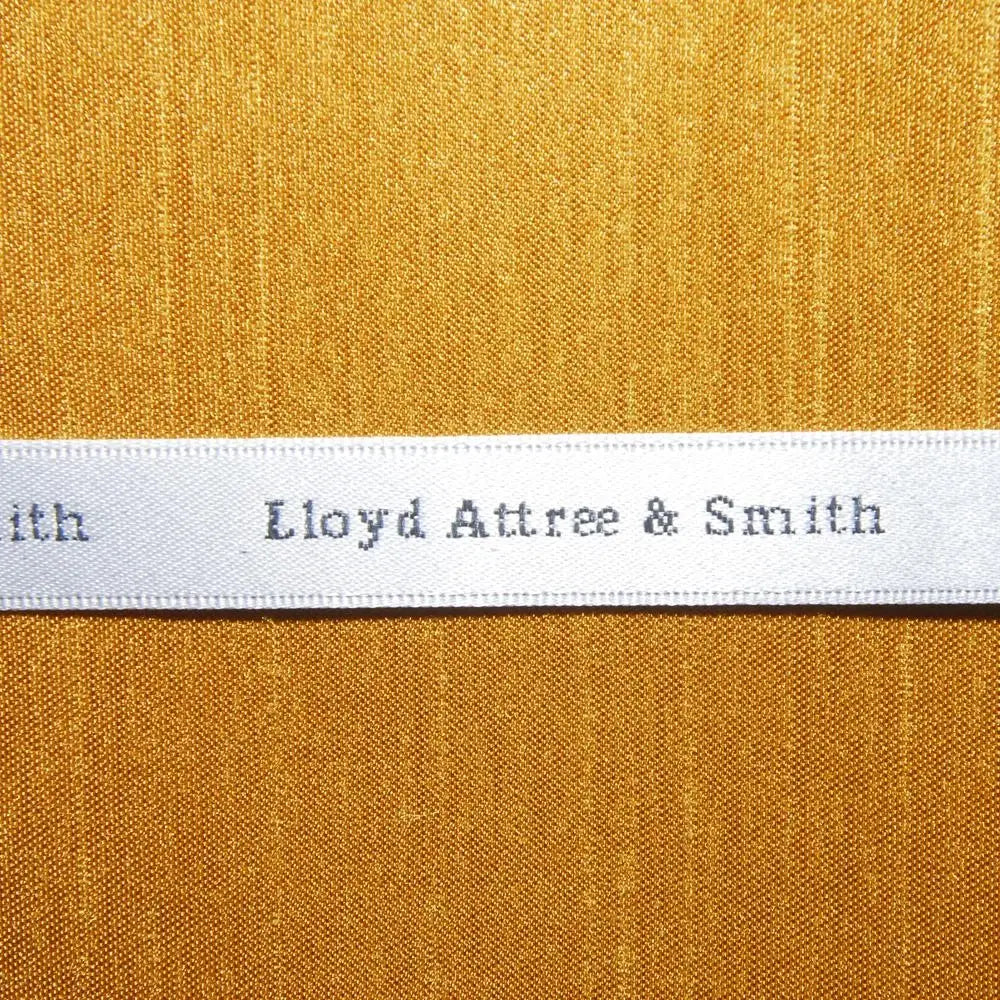 L A Smith Gold Plain Poly Shantung Hank - Elegant Handkerchief for Weddings, Prom & Formal Events - Premium Polyester Fabric for Gentlemen & Ladies