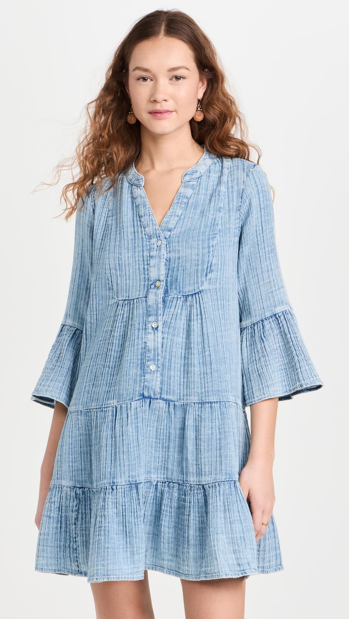 Faherty Women's Dream Kasey Dress - Flowy Summer Maxi Dress with Pockets, Breathable Cotton Blend for Beach, Vacation & Casual Wear
