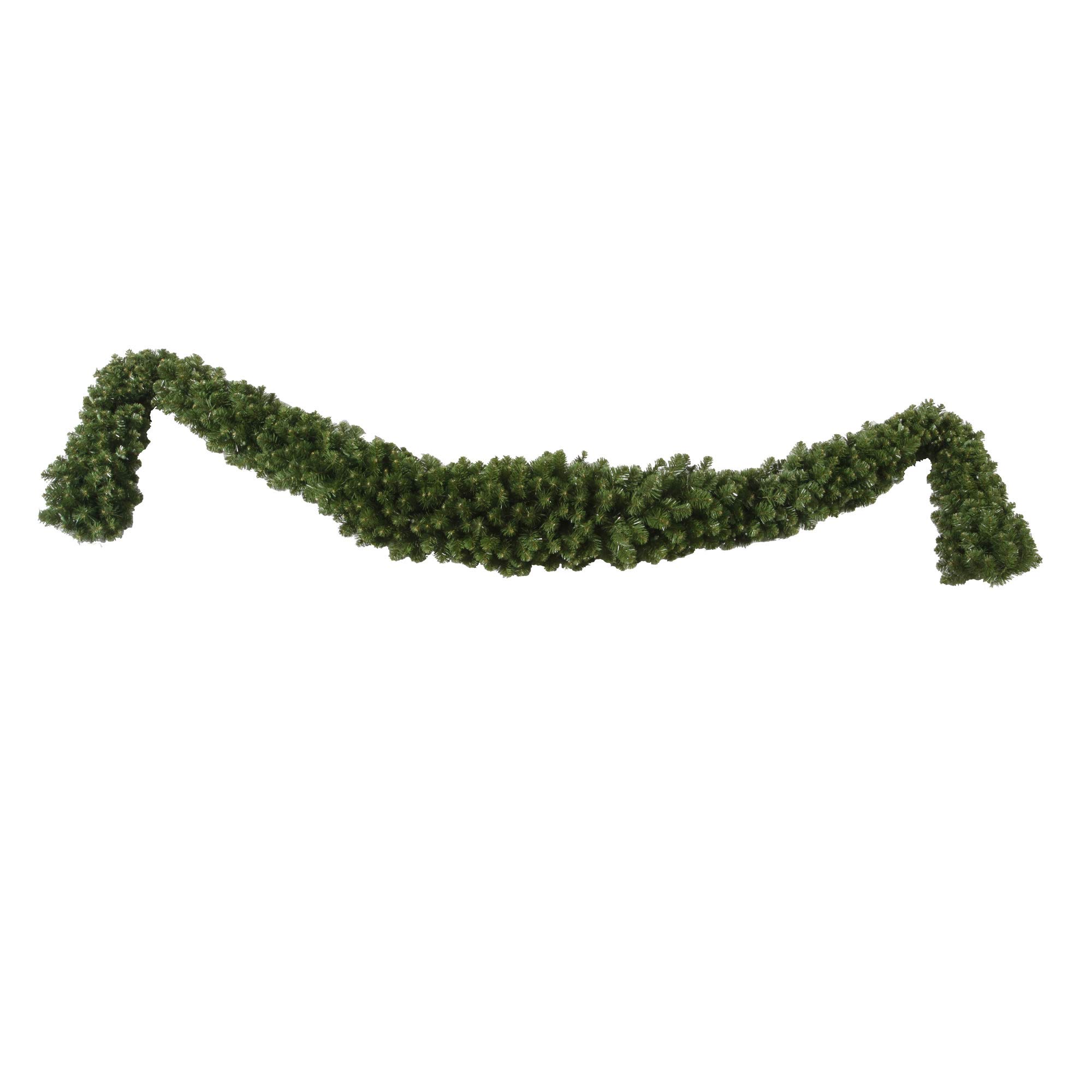 Vickerman 12-Foot Grand Teton Artificial Christmas Swag Garland - Unlit Faux Pine Garland for Indoor Holiday Decor - Perfect for Fireplace Mantel, Staircase & Christmas Tree Decoration
