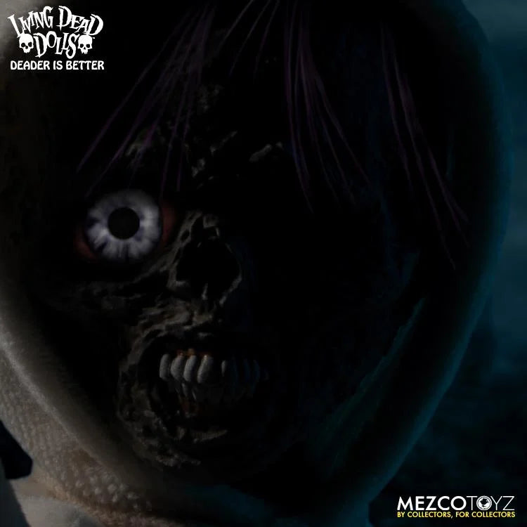 Living Dead Dolls Eggzorcist - Spooky Collectible Horror Doll for Halloween Decor & Gift Giving