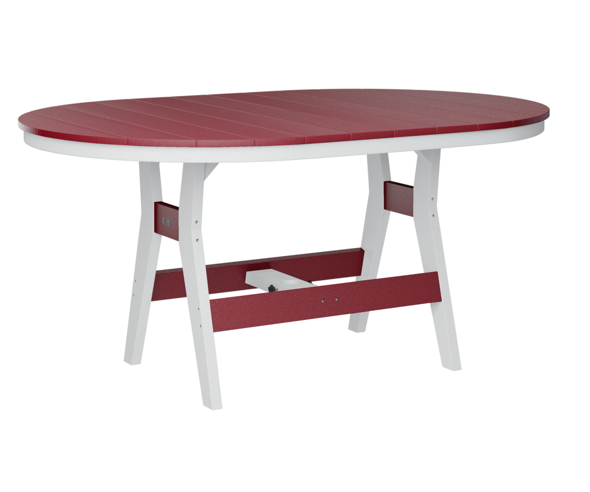 Scarlet Red on White