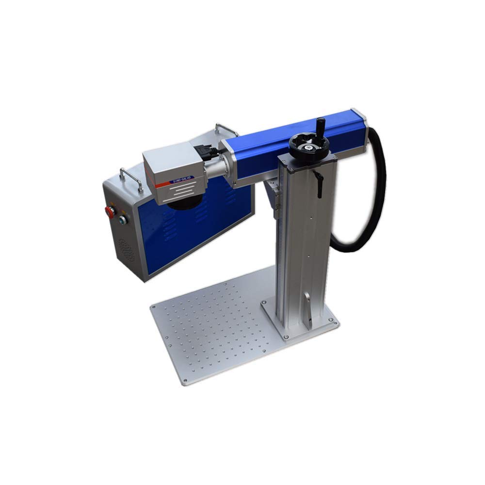 20W Fiber Laser Marking Machine for Metal, Plastic & Wood - High Precision Engraving Tool for Jewelry, Electronics & Industrial Parts