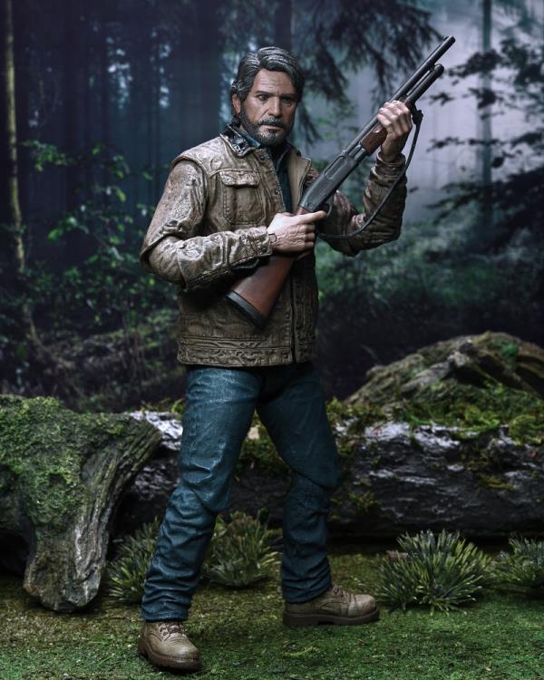 The Last of Us Part II Ultimate Joel and Ellie Action Figure 2 Pack - Collectible Video Game Character Figures for Fans, Gifts & Display