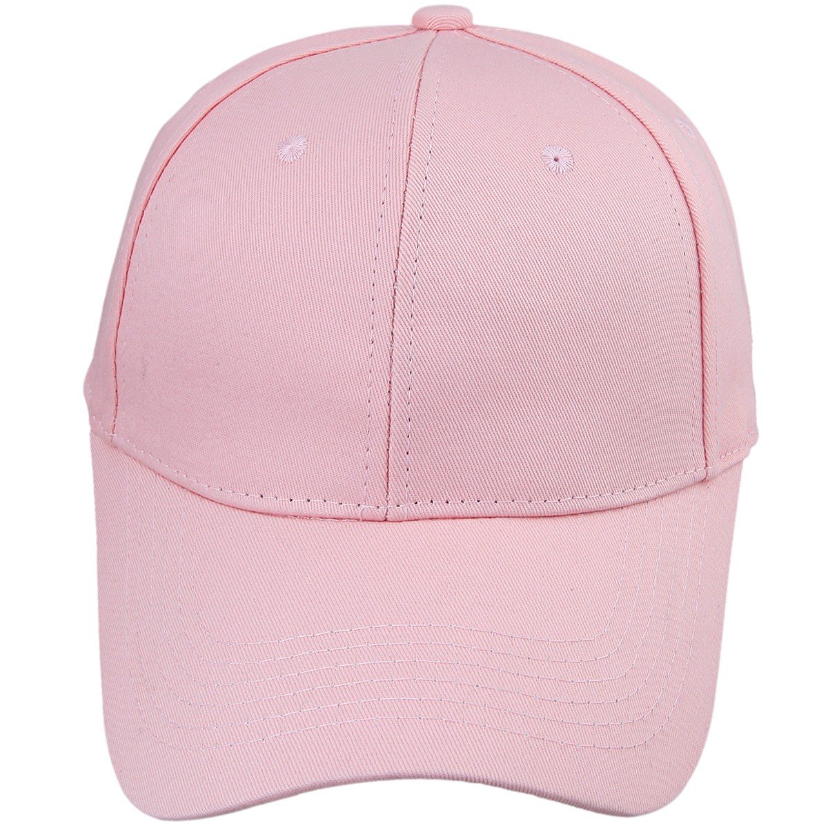 Sportmusies Cotton Baseball Cap - Solid Color Plain Low Profile Hat for Running, Golf & Outdoor Sports | Sun Protection & Casual Wear
