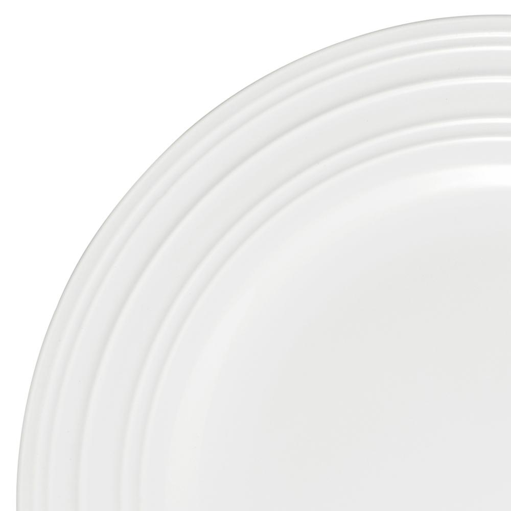 36-Piece Swirl Bone Dinnerware Set - Service for 6, Elegant Tableware for Dinner Parties, Family Gatherings & Holiday Entertaining