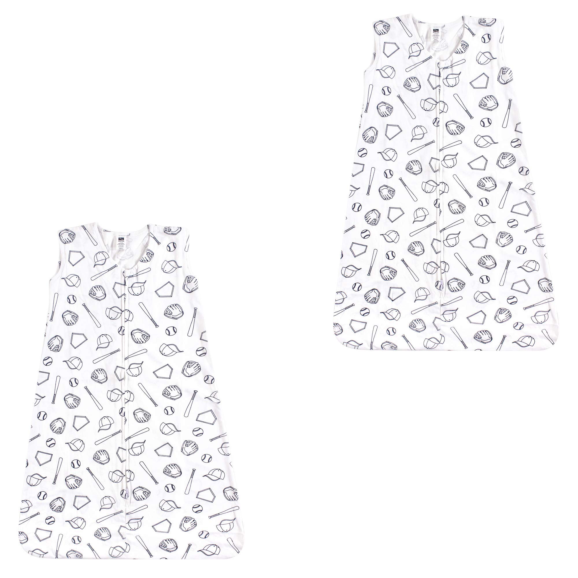 Hudson Baby Cotton Sleeveless Sleeping Bag for Infants - Comfortable Nursery Wear