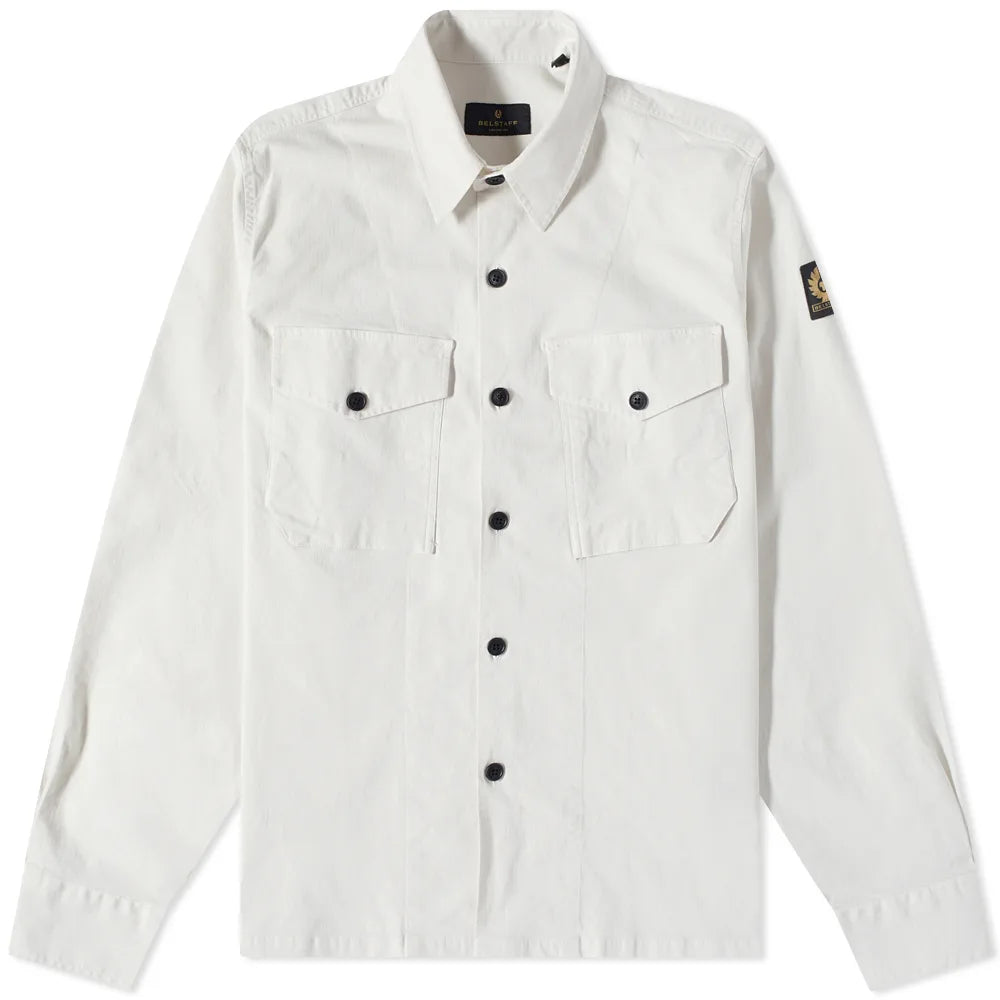 Belstaff Ripstop Overshirt - Men's Lightweight Water-Resistant Shirt Jacket for Outdoor Adventures & Casual Wear