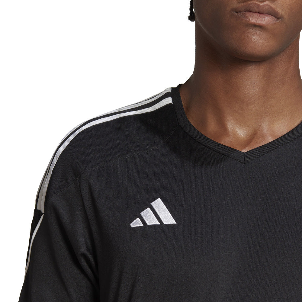 Adidas Adult Tiro 23 League Soccer Jersey - Black/White - Performance Training & Match Jersey for Men - Perfect for Soccer Practice, Games & Team Sports