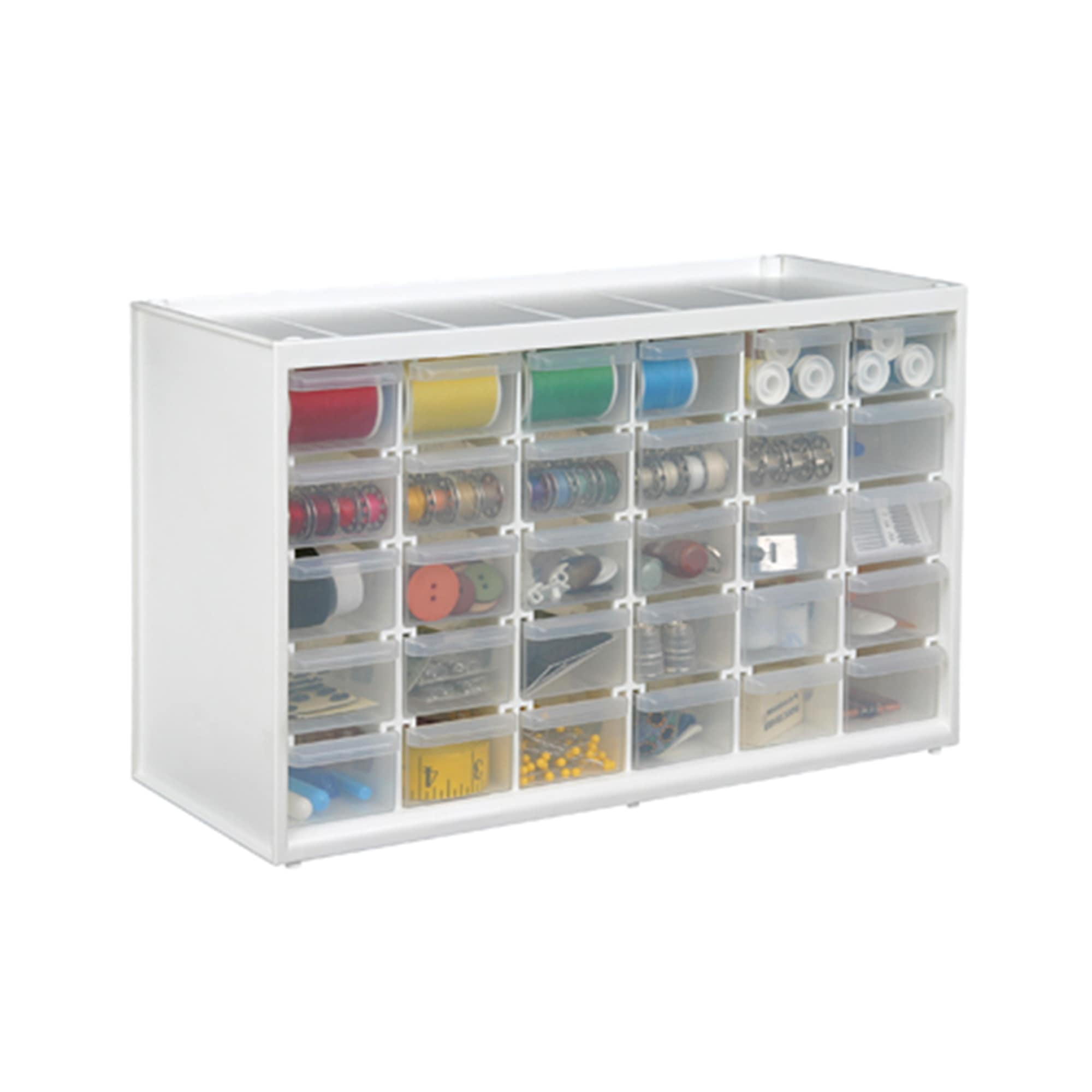 30-Drawer Creative Storage Cabinet Organizer - Perfect for Craft Rooms, Offices & Home Organization - Durable Plastic Drawers for Supplies, Tools & Accessories