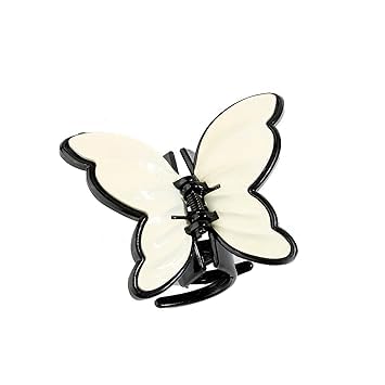 RUBELA 3D Butterfly Hair Clips for Women - Premium Cute Hair Claws & Clutchers - Multicolor Hair Accessories for Party, Wedding, Daily Styling