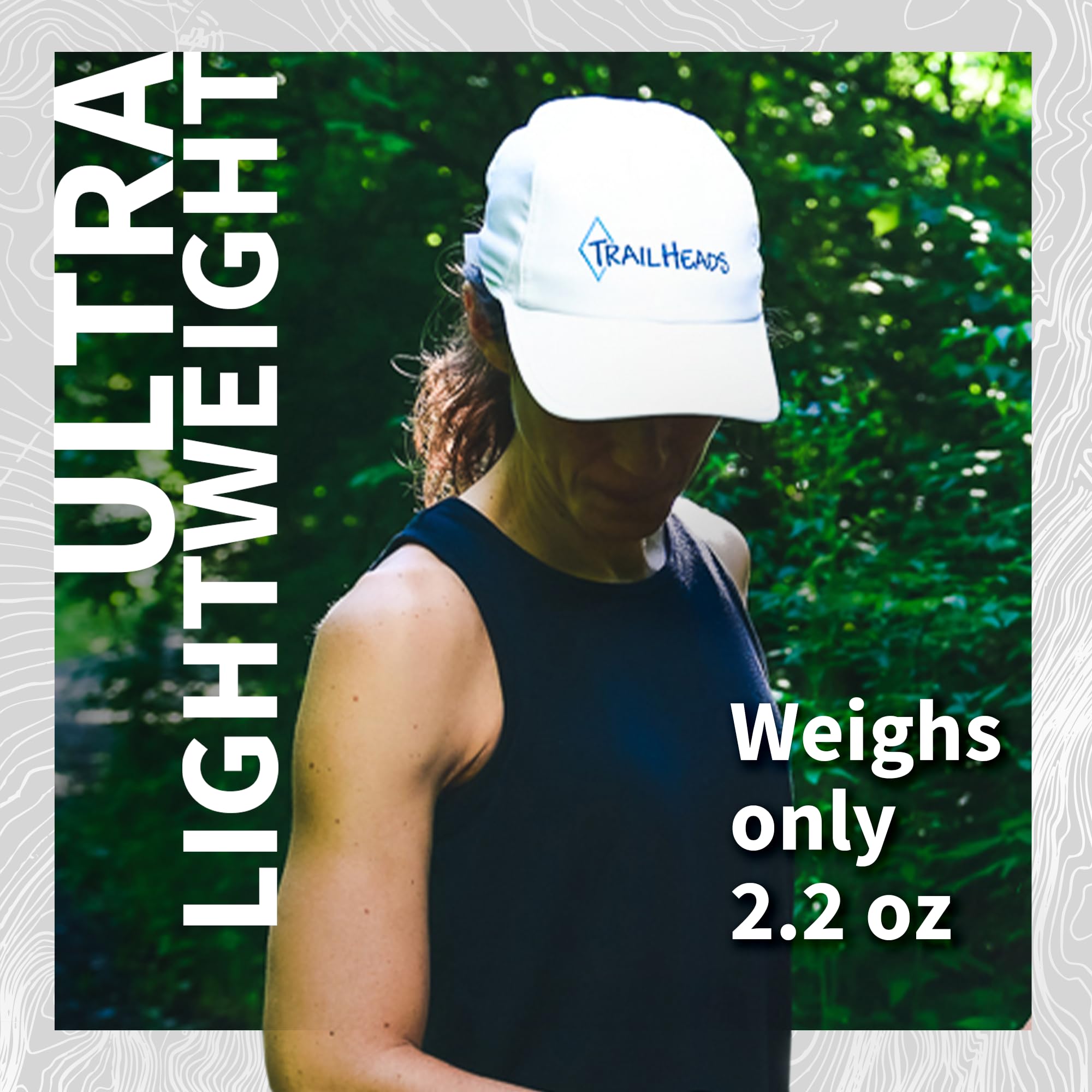 UV Protection Running Hats for Women - 50+ UPF Sun Hat for Outdoor Sports - Lightweight Breathable Baseball Cap for Tennis, Golf, Gym, Workout & Summer Activities
