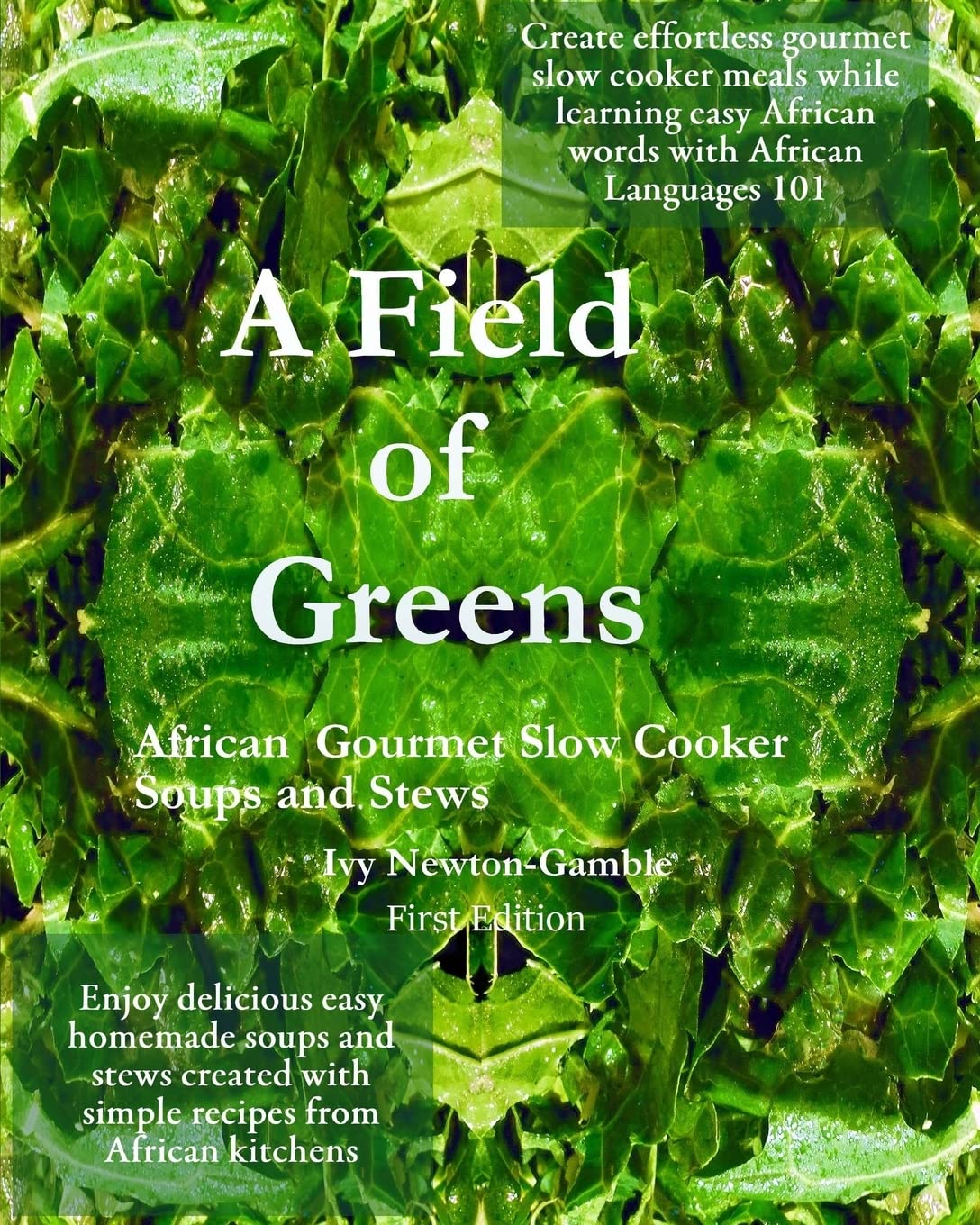 Gourmet African Slow Cooker Soups & Stews - Authentic Field of Greens Recipes for Healthy Meals | Perfect for Family Dinners & Meal Prep