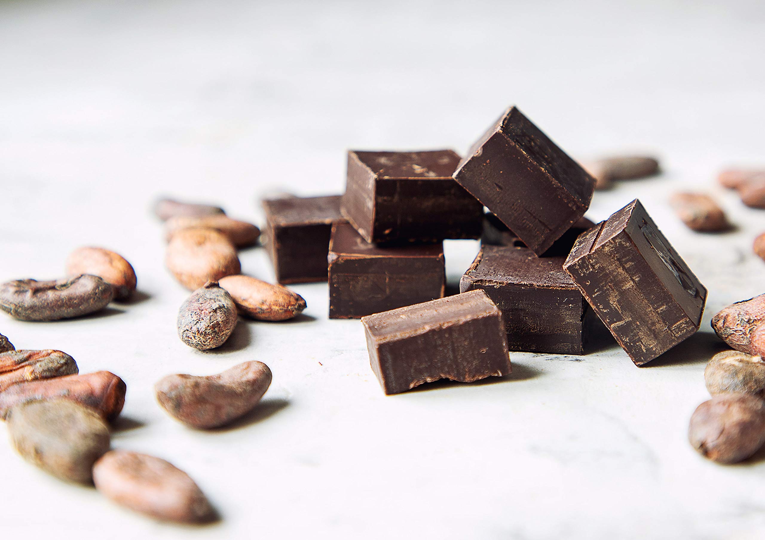Organic Cacao Beans 14 lbs - Non-GMO, Keto, Vegan, Bulk Dry Cacao Nibs | High in Fiber, Copper, Manganese, Magnesium, Zinc & Polyphenols | Perfect for Chocolate Making, Baking, Smoothies & Sirtfood Diet | Premium Raw Cocoa Beans for Healthy Snacks & Desserts