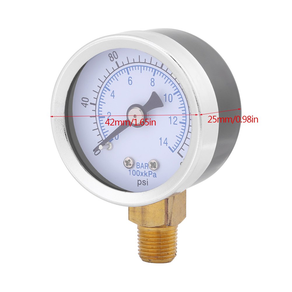 0-200psi Hydraulic Pressure Gauge with 1/8