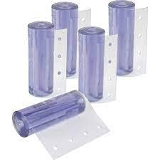 PVC Strip Curtain Door Bulk Roll - 8