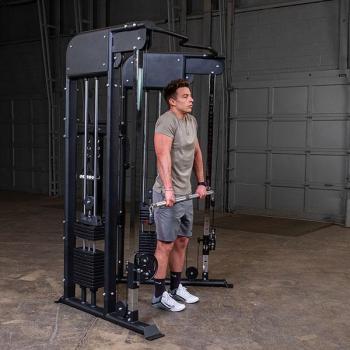 Body Solid GFT100 Functional Trainer - Home Gym Strength Training Equipment for Full Body Workouts | Perfect for Weight Loss, Muscle Building & Fitness Enthusiasts