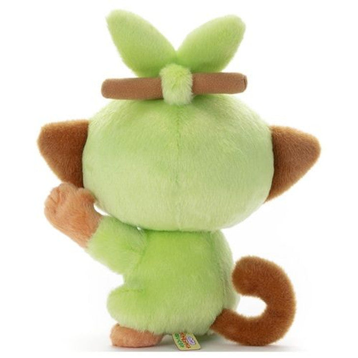 Pokemon I Choose You! Grookey Plush Toy - Soft & Cuddly Collectible for Fans, Perfect for Gifts, Decor, and Playtime Fun