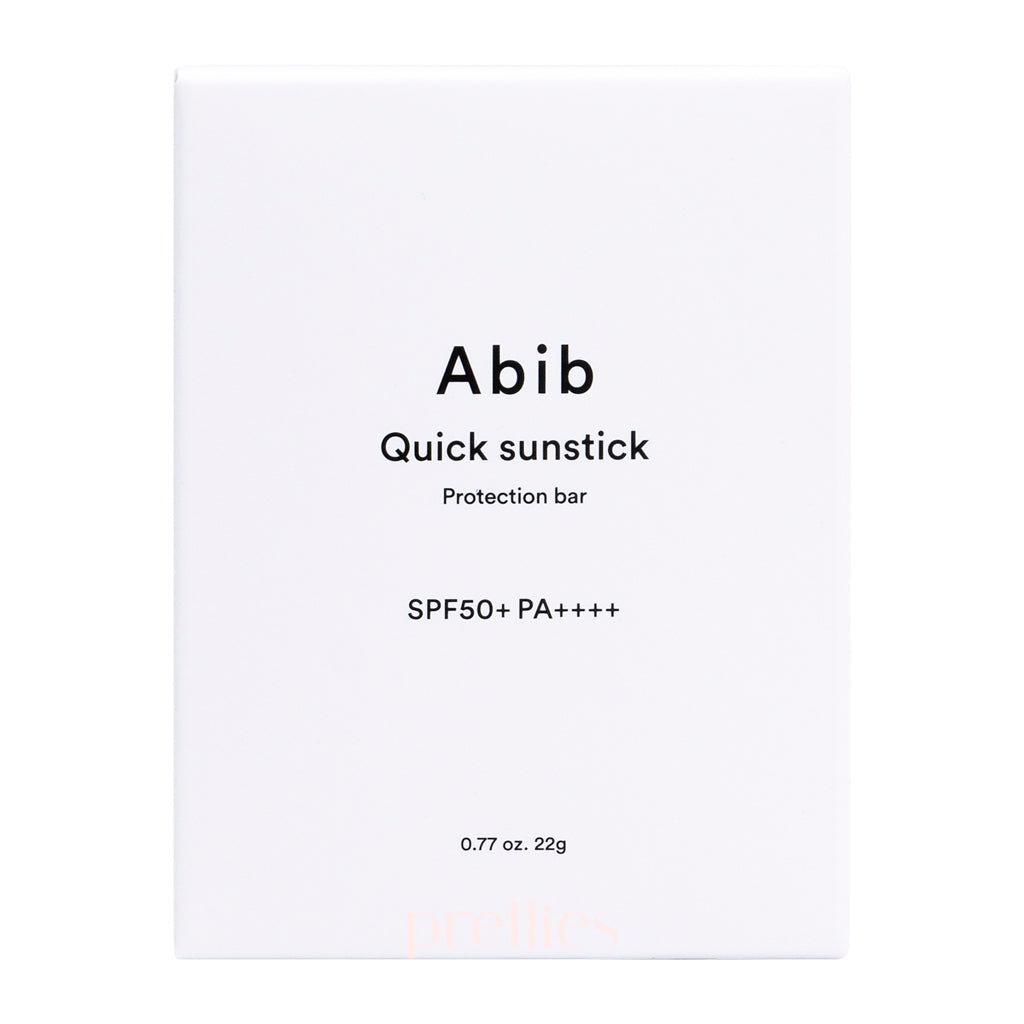 Abib Quick Sunstick Protection Bar SPF50+PA++++ 22g - Broad Spectrum Sunscreen for Face & Body, Water-Resistant, Portable Sun Protection for Outdoor Activities, Travel & Daily Use
