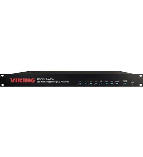 250W 70V Telecom Paging Amplifier VK PA 250 - Professional Audio System for Schools, Hospitals & Office Buildings