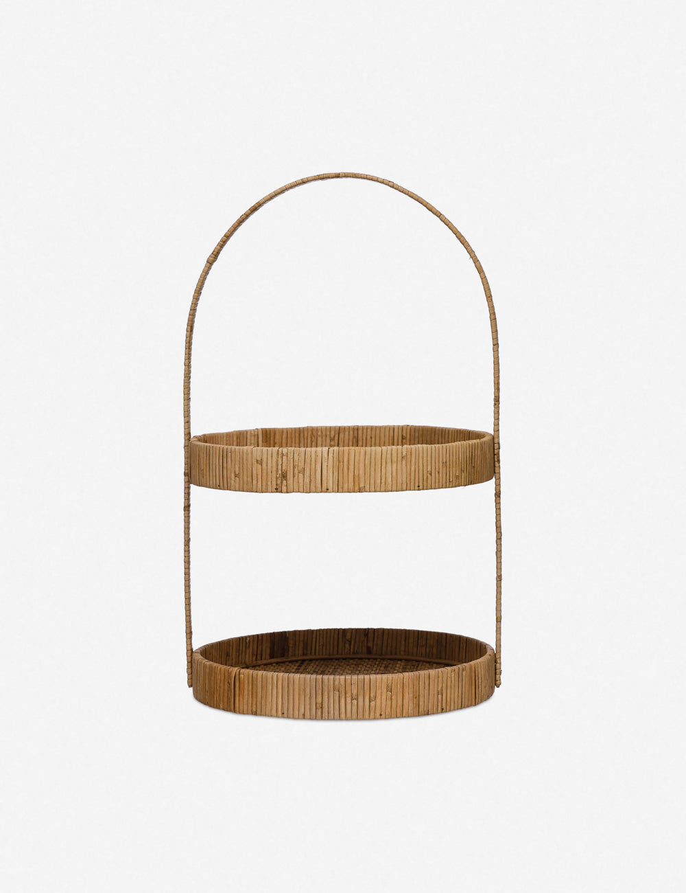 2-Tier Decorative Tray for Home & Kitchen Organization - Perfect for Displaying Snacks, Jewelry, or Bathroom Essentials