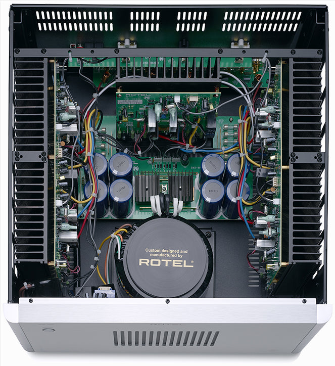 Rotel RMB1555 5 Channel Home Theater Power Amplifier - High Performance Audio for Movies, Music & Gaming