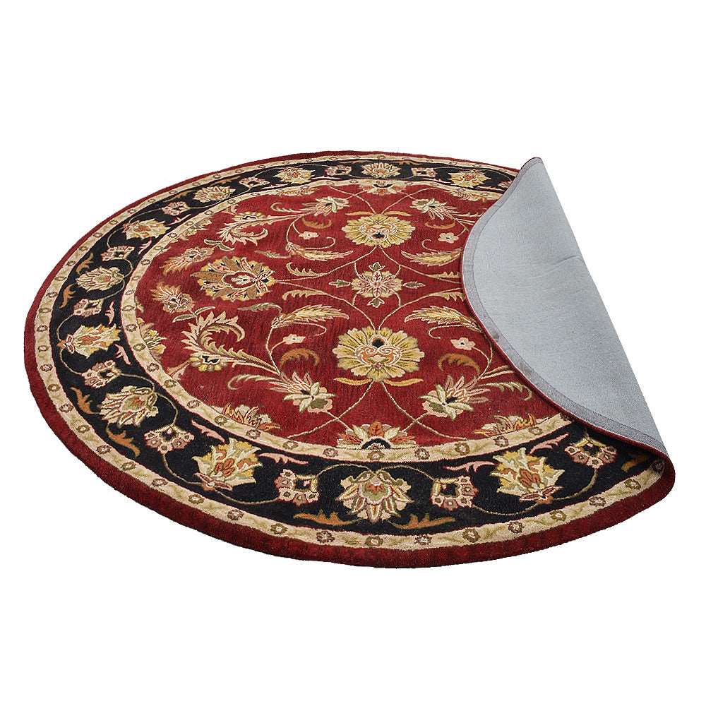Premium Arak Hand Tufted Wool Rug - Soft & Durable Moroccan Style Area Rug for Living Room, Bedroom, or Office Decor