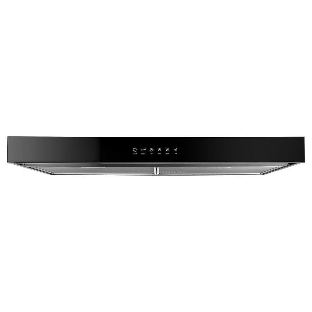 Amana WVU57UC6FS 36-Inch Stainless Steel Range Hood with Boost Function - Powerful Kitchen Ventilation for Smoke & Odor Removal