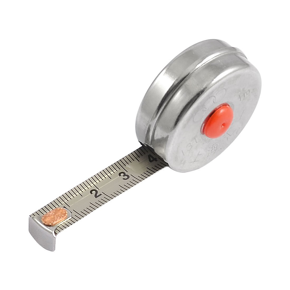 uxcell 1M x 10mm Retractable Steel Ruler Tape - Metric Measuring Tool for DIY, Construction, Sewing & Craft Projects | Durable & Portable Measuring Device