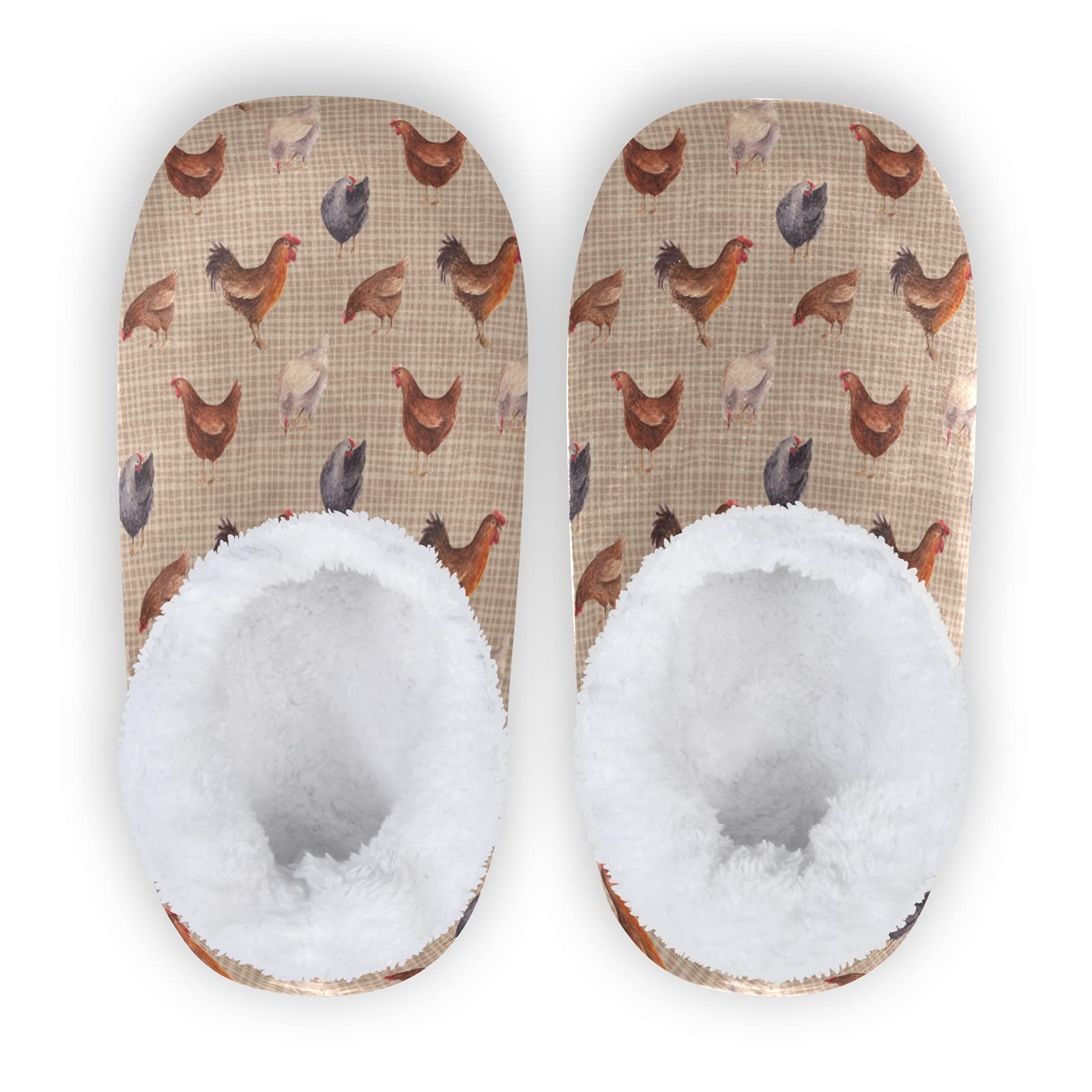 Warm Winter House Slippers for Women & Men - Cozy Fleece Indoor Slippers with Christmas Gnome Design | Perfect for Holiday Gifts, Home Relaxation & Cold Weather Comfort
