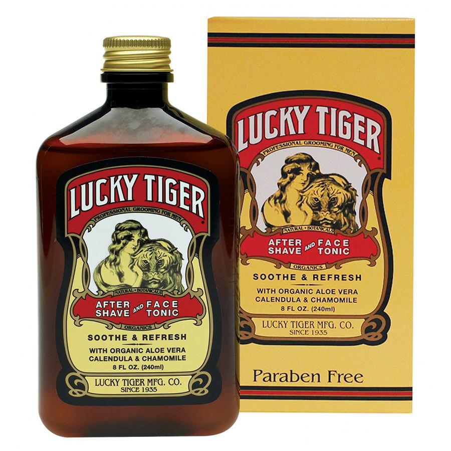 Lucky Tiger Premium After Shave & Face Tonic for Men - Soothing Post-Shave Balm with Natural Ingredients | Perfect for Daily Grooming & Skin Care Routine