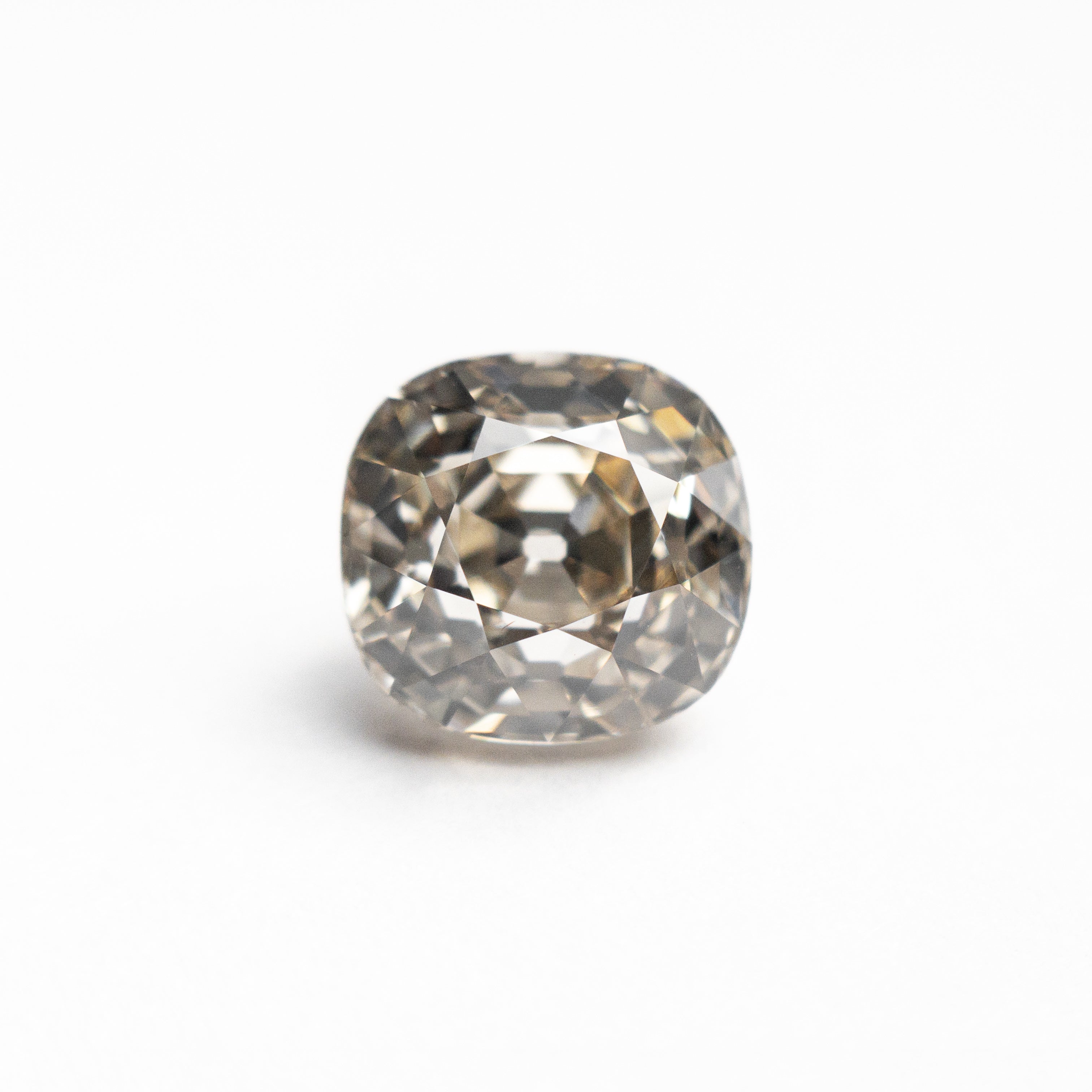 2.00ct Antique Old Mine Cut Diamond - 7.25x6.91x5.04mm VS1 C3 Loose Gemstone for Vintage Jewelry Making & Engagement Rings