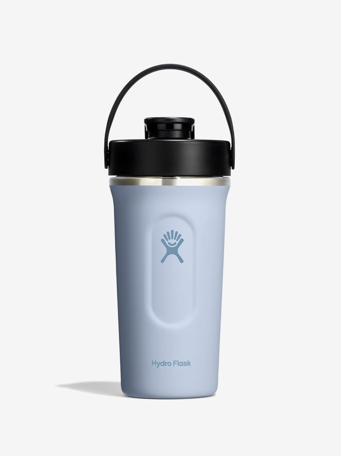 Hydro Flask 710ml (24oz) Stainless Steel Insulated Shaker Bottle with Leak-Proof Lid - Perfect for Protein Shakes, Smoothies & Gym Workouts - Surf Edition